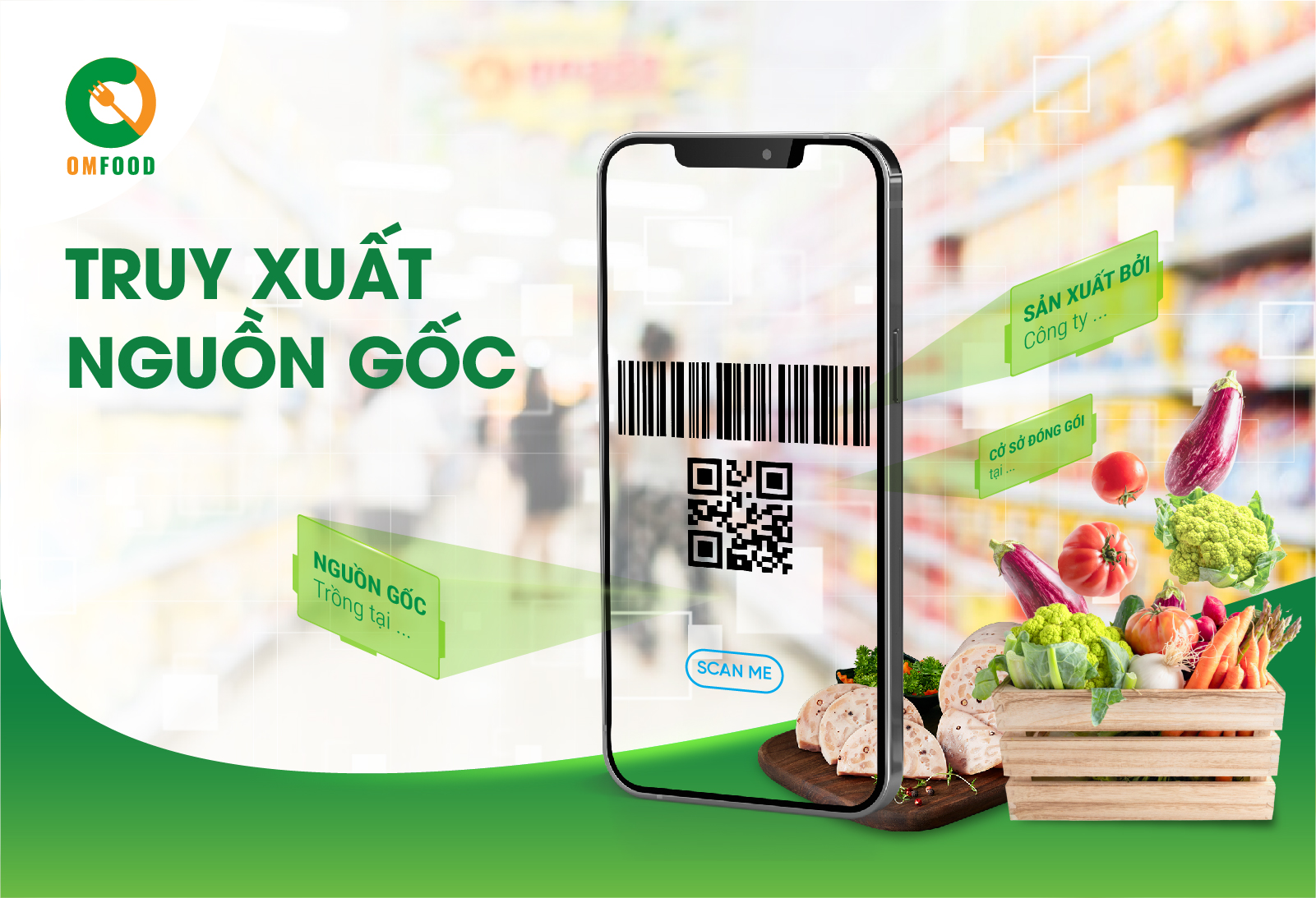 Omfood Trace – Truy xuất nguồn gốc thực phẩm